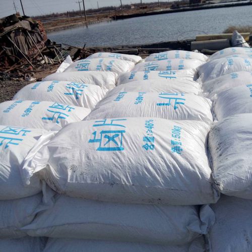 氯化鎂鹵片發(fā)貨現場(chǎng)